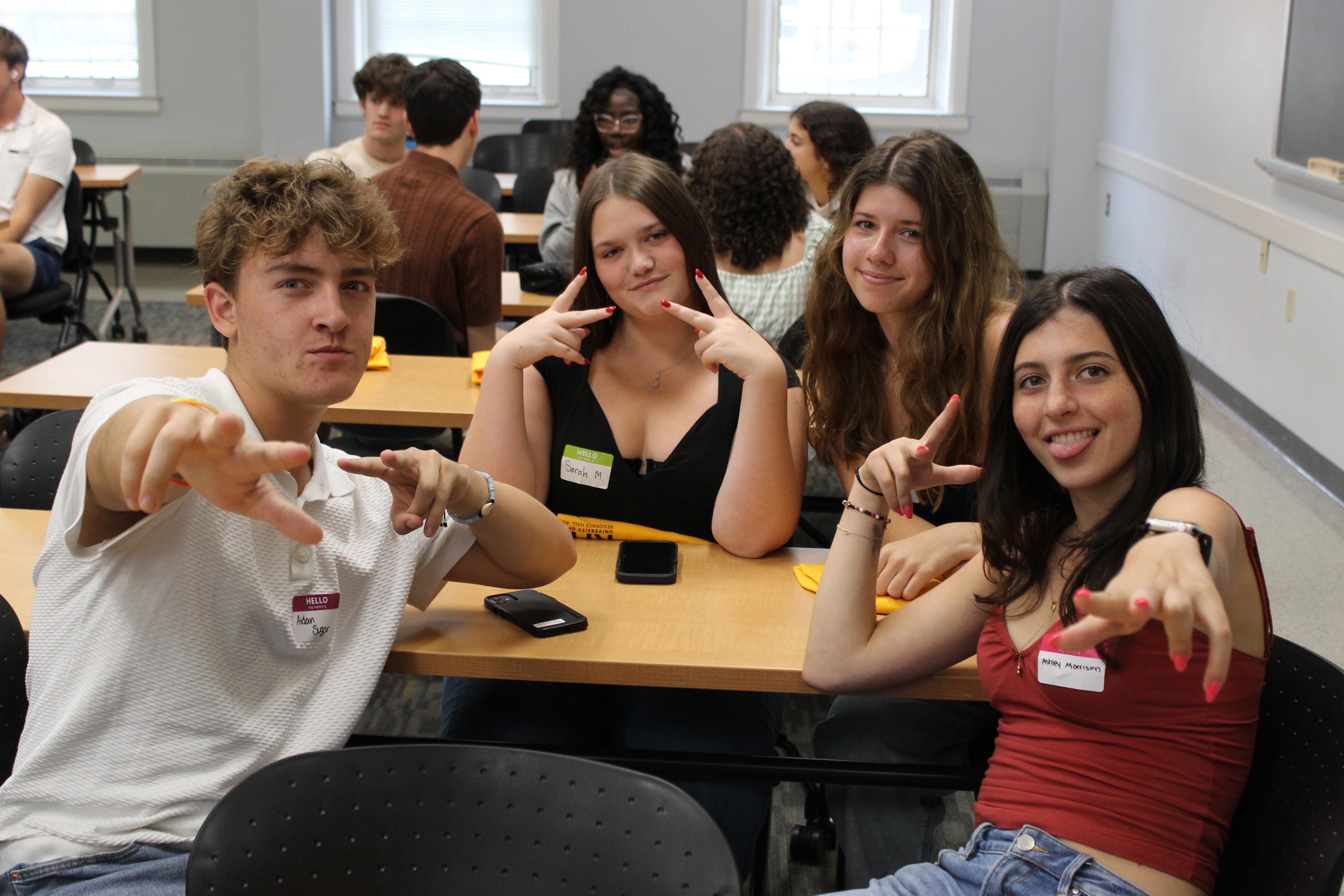 Students at Leadership Training Day
