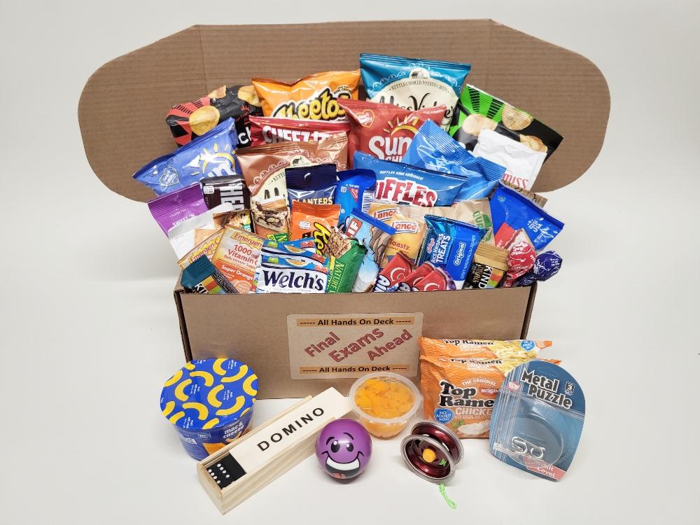 fall finals care package